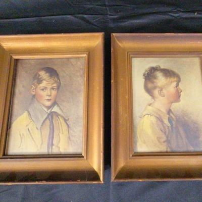 Vintage Portaits- Paul & Charlotte