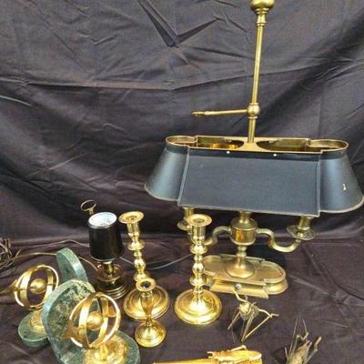 Collection Of Brass Decorative Items