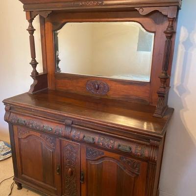 Antique Vanity Dresser  