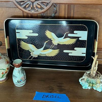 Vintage Cloisonné And Lacquer 