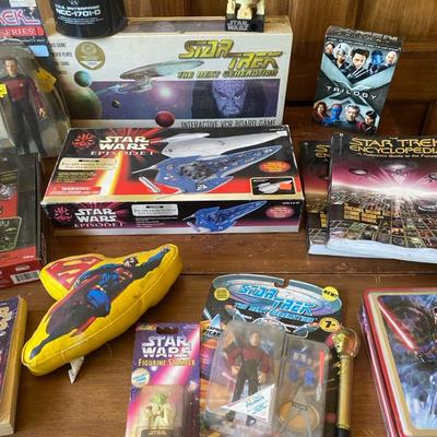 Sci-Fi and Fantasy Collector Lot – Star Wars, Star Trek, Marvel and More