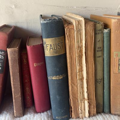 Prayer Books, Faust, Dumas, Elliot + More 