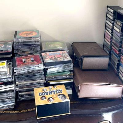 Large Collection of Christmas, Country, & Gospel CDs & Cassettes