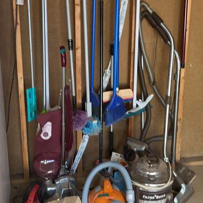 Kirby, Hoover & Filter Queen Vacuums with Cleaning Supplies Collection