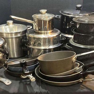 WearEver, Revere Ware & Better Homes Cookware Collection with Granite Roasters