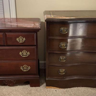 Kincaid Solid Wood Dresser & Vintage Bow Front Dresser