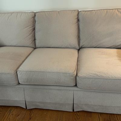 Hickorycraft Upholstered Sofa in Neutral Beige