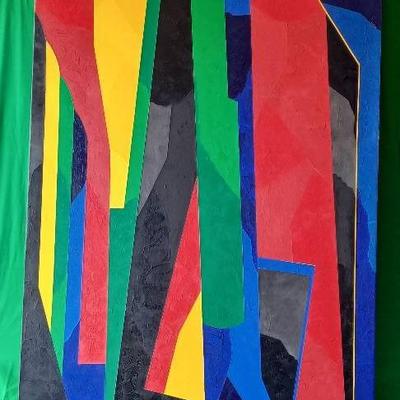Colored Geometric Abstract Unsigned