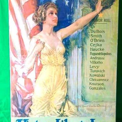 Americans All Victory Liberty Loan Poster