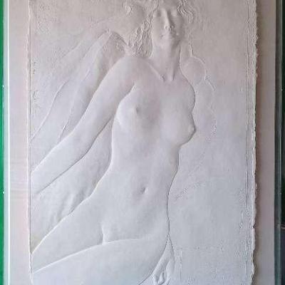 Artist Frank Gallo Mixed Media Art On Paper