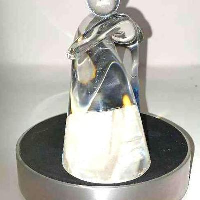 Steuben Crystal Glass Entwined Couple