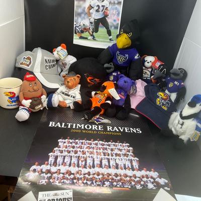 Sports Memorabilia - With Emphasis On Ravens And Orioles 