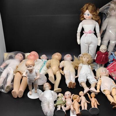 Vintage Bisque Babies & Little Girls 