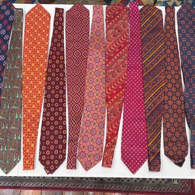 Silk Ties (15), Mainly Saks Fifth Avenue