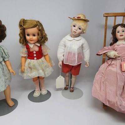 Story Book And Ideal Dolls - C. Robbins, Little Women And Others!