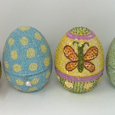 Godiva Beaded Easter Eggs