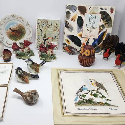 Collectors Paradise - Birds! - Goebel Hummel Sparrows, Porcelain Robin, Christmas Birds And More!