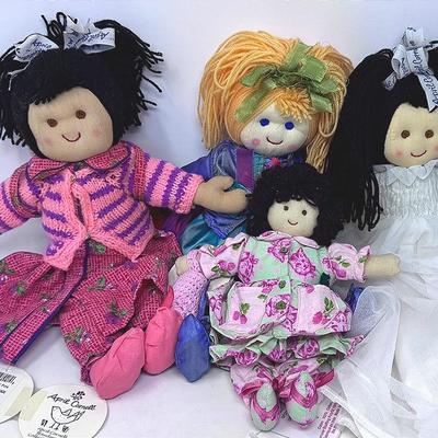 April Cornell Dolls: 3 Large 4 Smaller