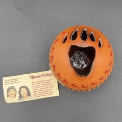 Navajo Pottery Pitch Bowl 