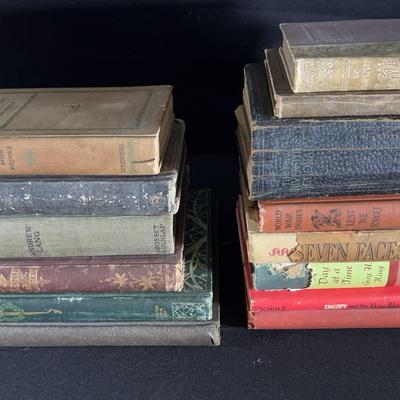 Assorted Vintage Hardback Books, Some 1st Edition