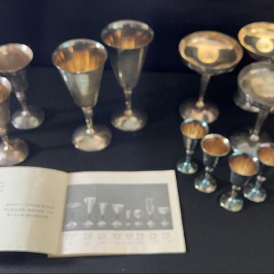 Silver Plate Drink Ware From Spain