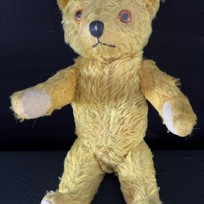Vintage 1940s Mohair Teddy Bear