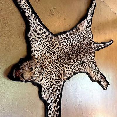 Snow Leopard Skin Rug