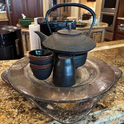 Japanese Tetsubi Cast Iron Teapot and More 