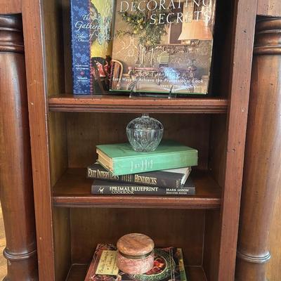 Cook Books, Gardening Books, and Decor