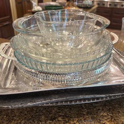 Vintage “Anchor Hocking Fire King” and Silver-Plate 
