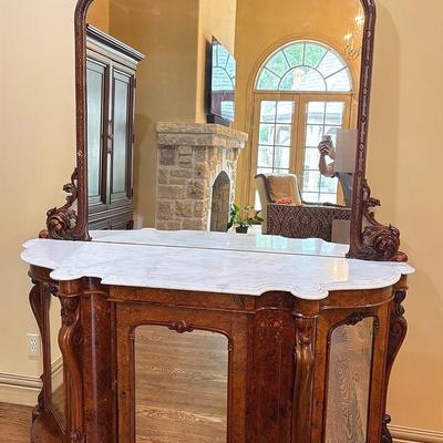 Walnut Credenza