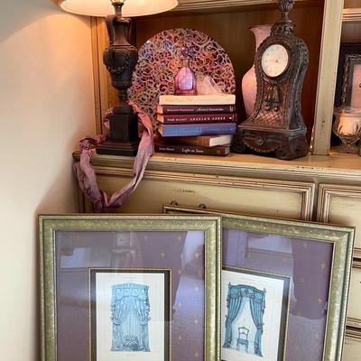 Wall Hangings, Lamp, Quartz Clock and More Decorative Items