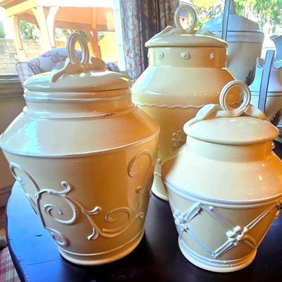 "Global Views" Canisters, Made in Italy