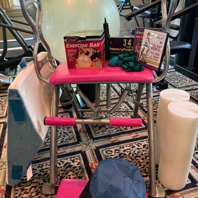 Pilates Pro Chair, Exercise Ball & More