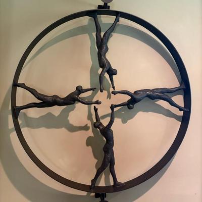 "Reaching for Center Panel" Wall Sculpture by Global Views