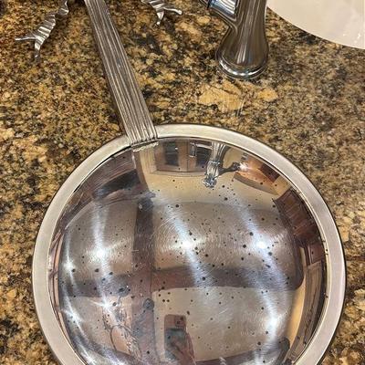 “Global Views” Silver Plate Mirror