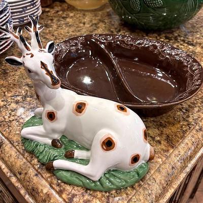  “Williamsburg for Global Views” Ceramic Deer and More