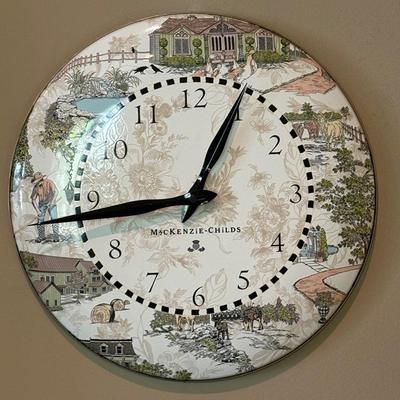 "Mackenzie Childs" Aurora Clock