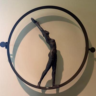 “Circle Dancer” Wall Sculpture by “Global Views”