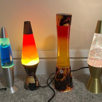 4 Lava Lamps (See Comments)