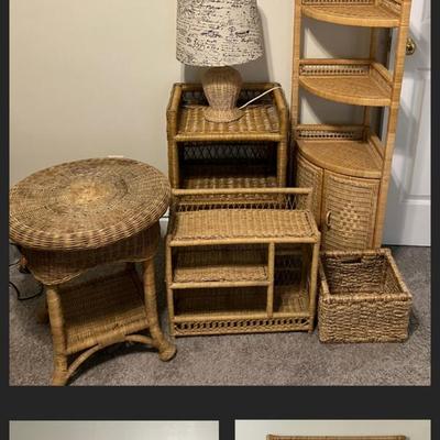 Wicker Furniture and Decor