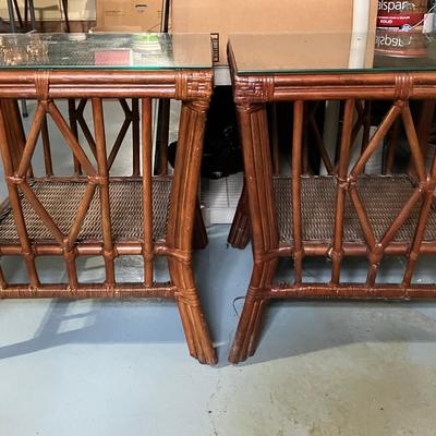 Rattan End Tables 