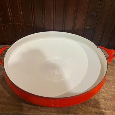 Dansk Kobenstyle Enamel Paella Pan