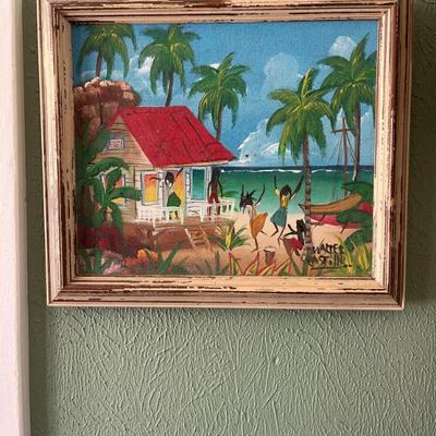 Walter Castillo Painting Belize Artist