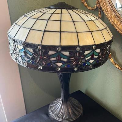 Dale Tiffany Lamp Brand New (just needs a finial)