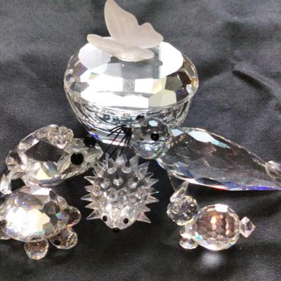 Swarovski Crystal Decorative Collectibles And Animal Figures