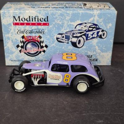 1:25 Die Cast Metal 2005 Ertl Modified Legends #14 Freddy Adams Modified Coupe - In Original Box