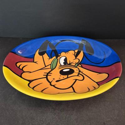 Vintage Disney Direct Art of Disney Collection Pluto 16" Platter