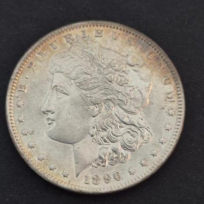 1896 Morgan Silver Dollar .900 Silver - 26.6g