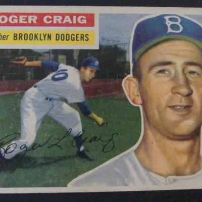 1956 Topps #63 Roger Craig RC